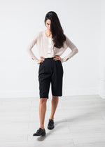 Woven Shorts in Black