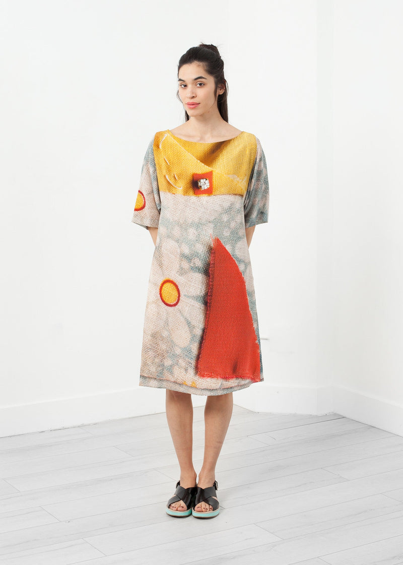 3/4 Sleeve Kimono Dress