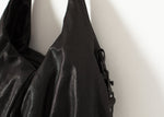 काले रंग में सर्किल बैग